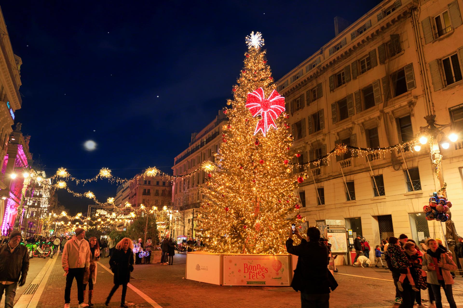Sustainable Christmas tree Canada — NORDIKA by Blachere Illumination outdoor installation